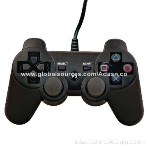 Wired PS3 game joypad with dual shock, various color, factory cheap price